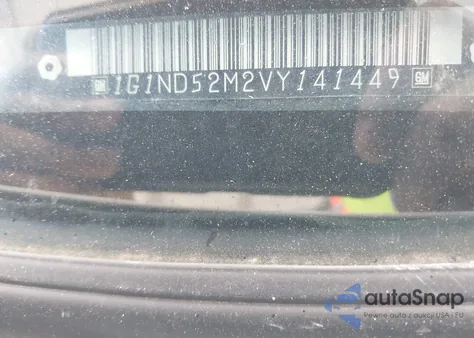 1997 Chevrolet Malibu из США, поврежденный, VIN 1G1ND52M2VY141449